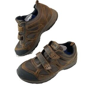 Propet Men's Leather Walking Shoes Size 11 X(3E) Hook and Loop M5502